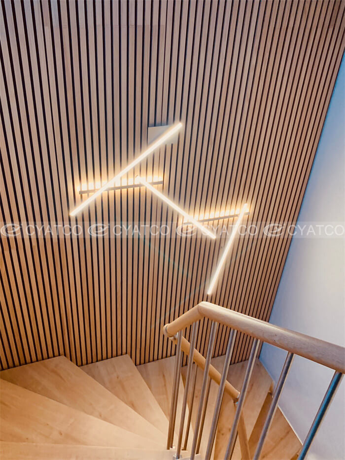 Office Vertical Wood Slat Walls (11)