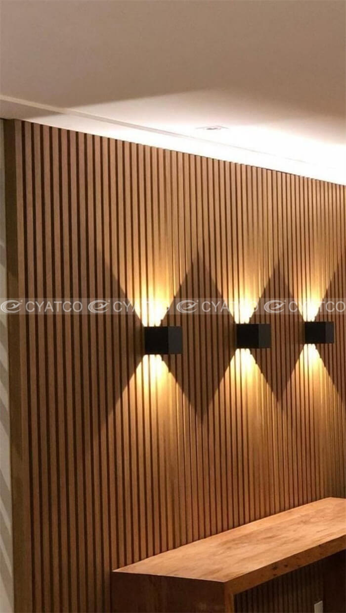 Office Vertical Wood Slat Walls (9)