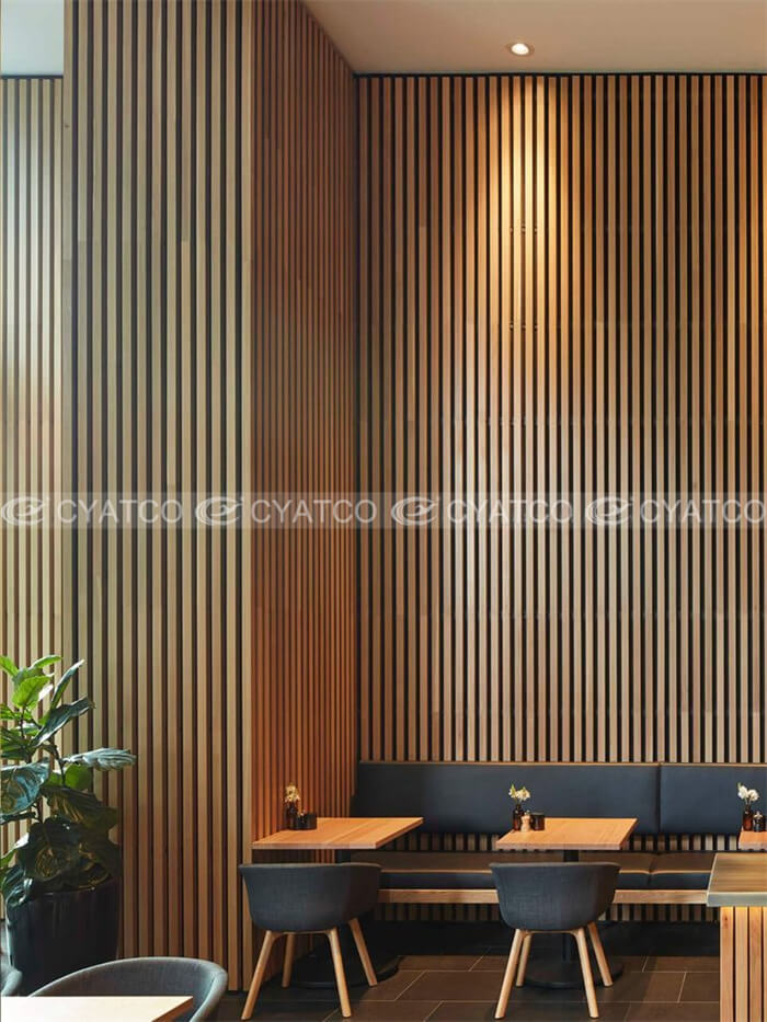 Restaurant Wood Wall Panel Design (5)