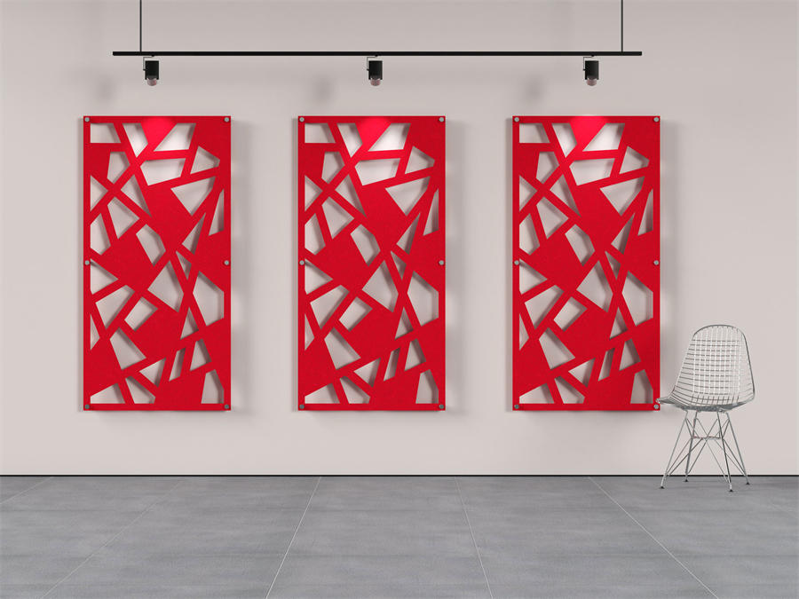 Decorative PET Acoustic Wall Panel Project Reference