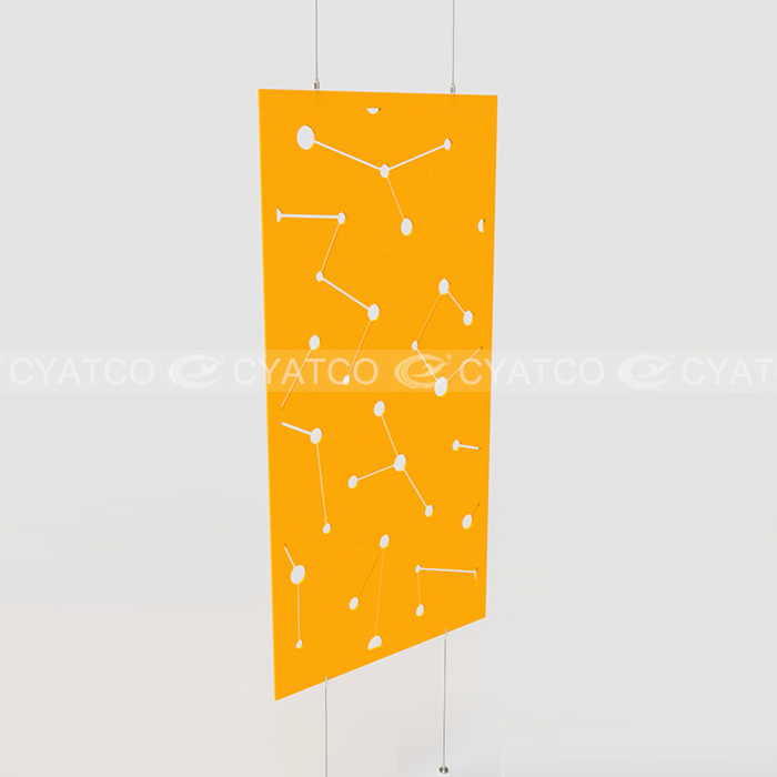 Stylish Hanging Room Divider Screen