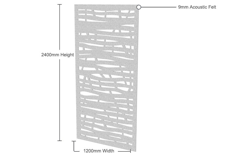 Interior Hanging Room Divider Panels, Screen Panel 