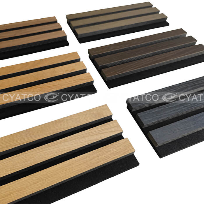 Classic Oak Wood Slat Panels