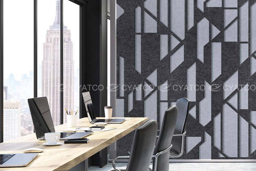 24mm PET Acoustic Panels Wall Panels