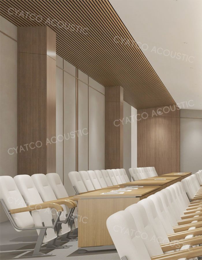 Guangzhou Financial Securities Conference Room Acoustic Akupanel Case (2)