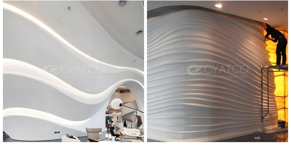 Glass Fiber Reinforced Gypsum Wall Solution - CYATCO ACOUSTIC GFRG