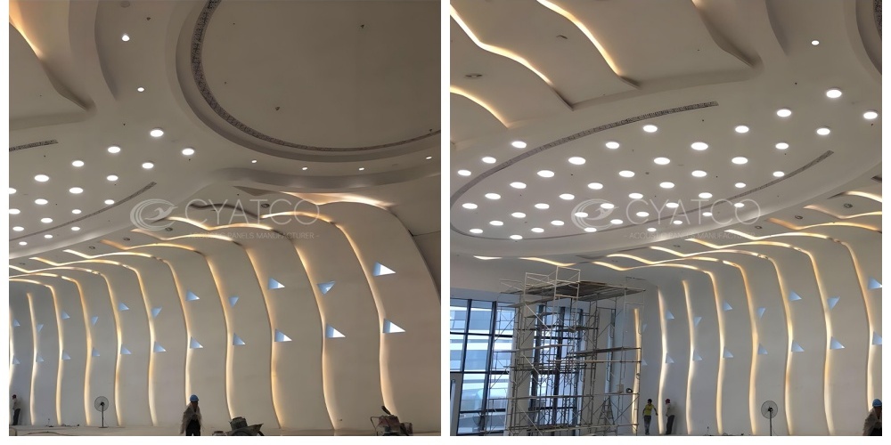 Theatre Halls Glass Fiber Reinforced Gypsum Cases (1)