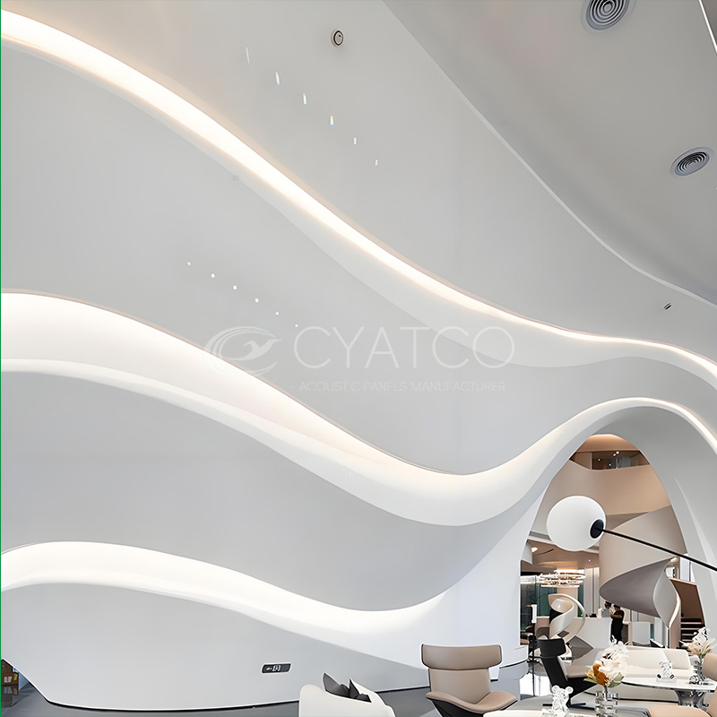 Glass Fiber Reinforced Gypsum Wall Solution - CYATCO ACOUSTIC GFRG