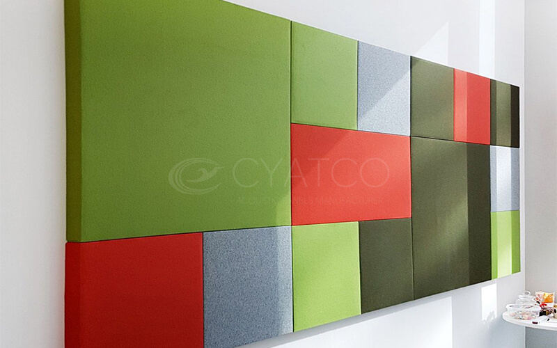 CYATCO Acoustic fabric wrapped sound absorption panels