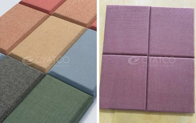 CYATCO Fabric Acoustical Soundproof Wall Panels (2)