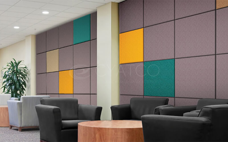 CYATCO Sound Absorbing, Fabric Acoustical Wall Panels