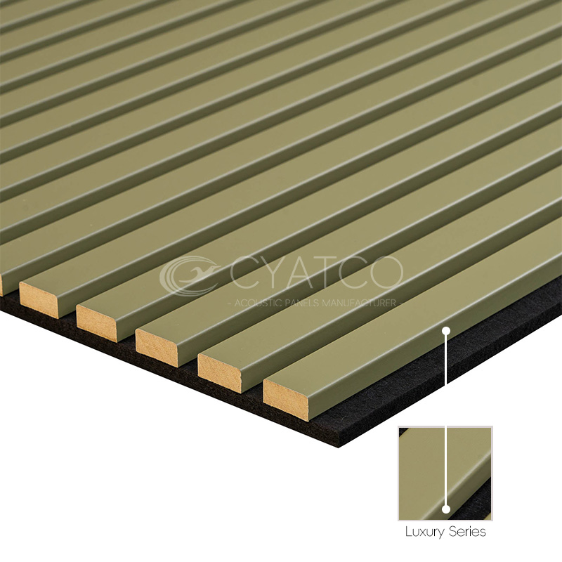 Color Acoustic Slat Wood Wall Panels (4)