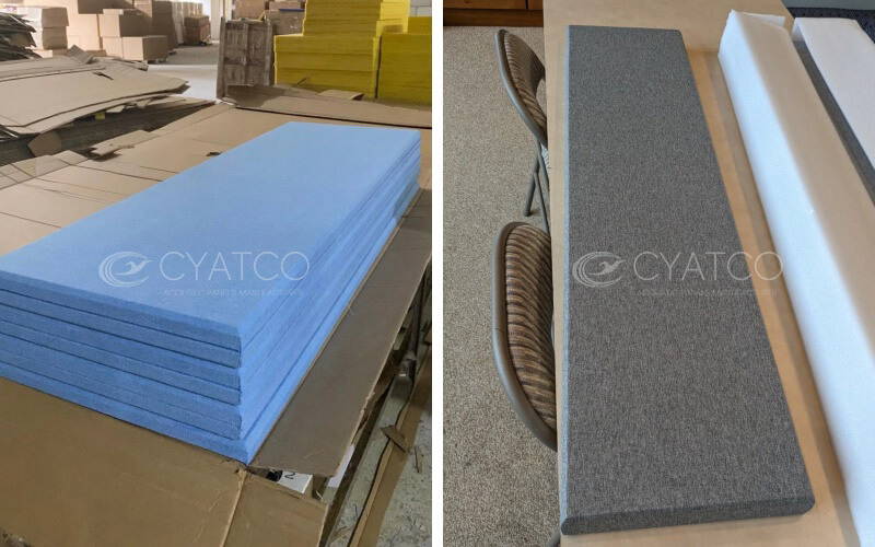 Fabric Wrapped Acoustic Panels from CYATCO Acoustics