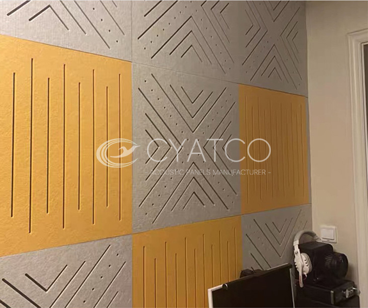 Application of PET Acoustic Panels  in Modern Construction