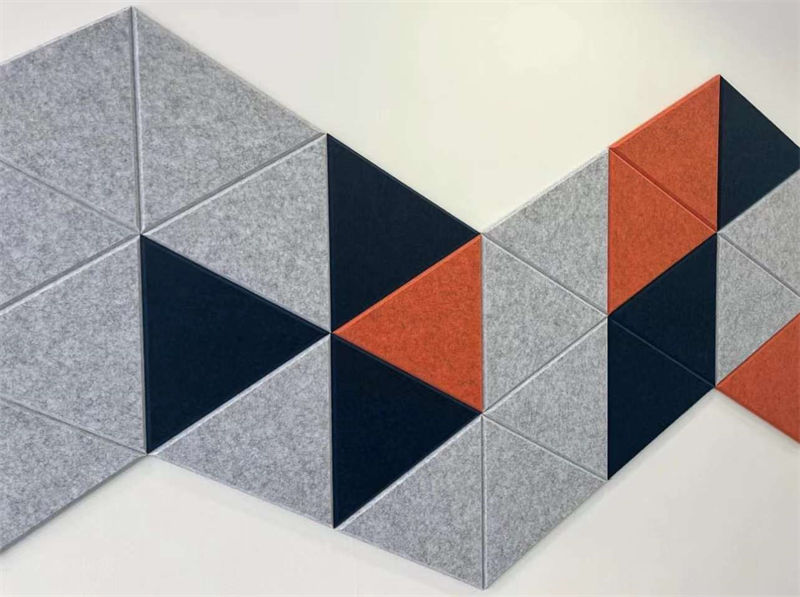 Equilateral Triangle Acoustic Wall Tiles (1)