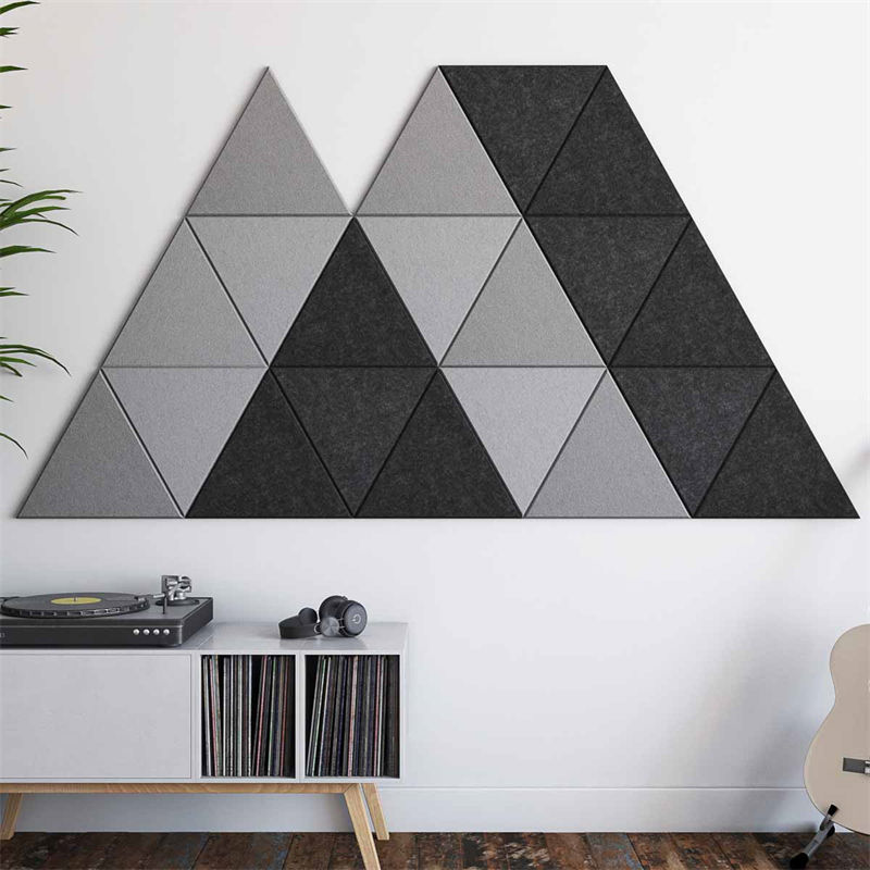 Equilateral Triangle Acoustic Wall Tiles (7)