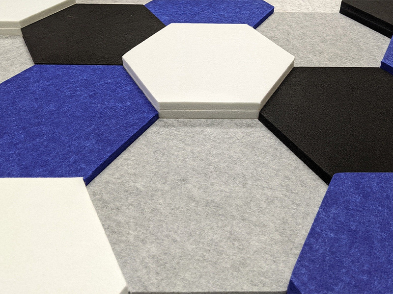 Hexagonal Acoustic Wall Tiles (5)