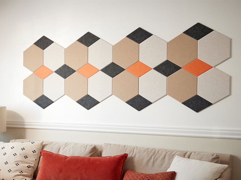 Parallelogram Acoustic Wall Tiles (6)