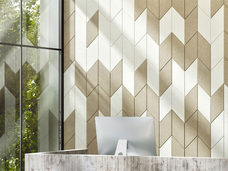 Parallelogram Acoustic Wall Tiles (8)