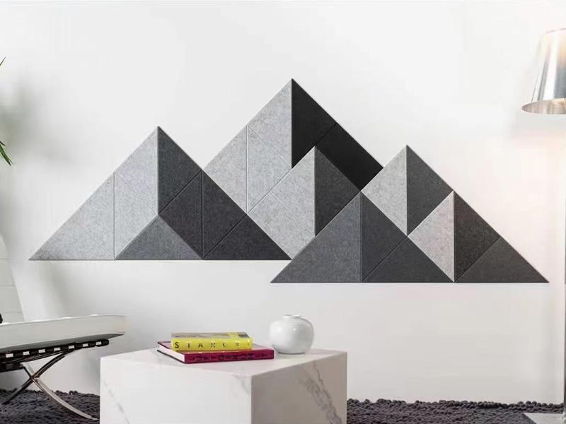 Right Triangle Acoustic Wall Tiles (4)