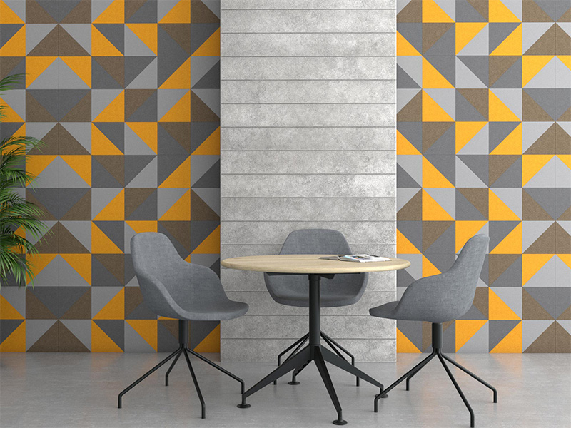 Right Triangle Acoustic Wall Tiles (5)