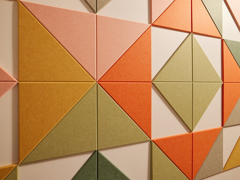 Right Triangle Acoustic Wall Tiles (6)