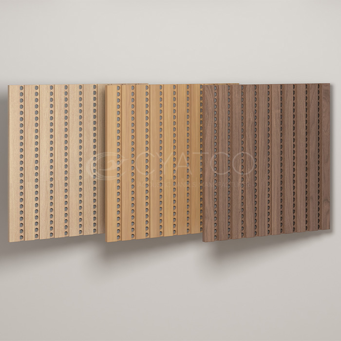 Perforated Timber Acoustic panels Solution (1)