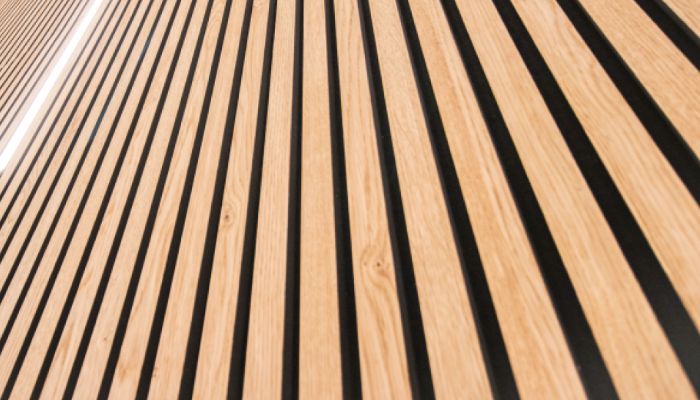 Unique Aesthetic Qualities-Wooden Slat Panels