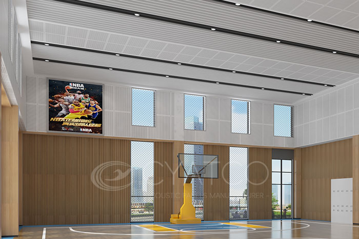 Community Basketball Court Acoustic Panel Minimize Noise in Establishments (1)