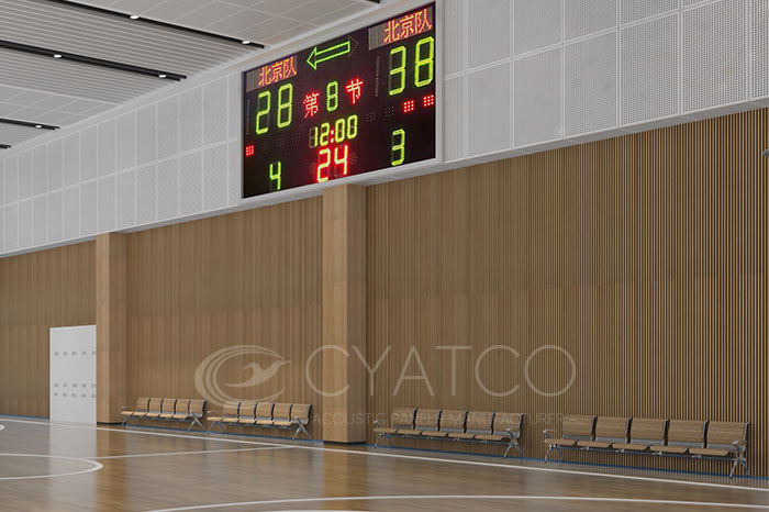 Community Basketball Court Acoustic Panel Minimize Noise in Establishments (2)