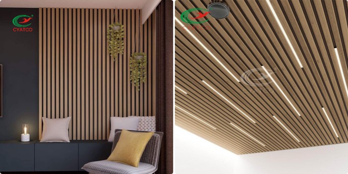 Wood Slat Panel The Preferred Commercial Acoustic Decoration Material (1)