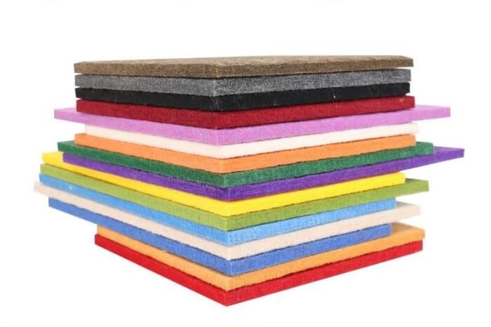 High efficiency polyester fiber acoustic panels (2)