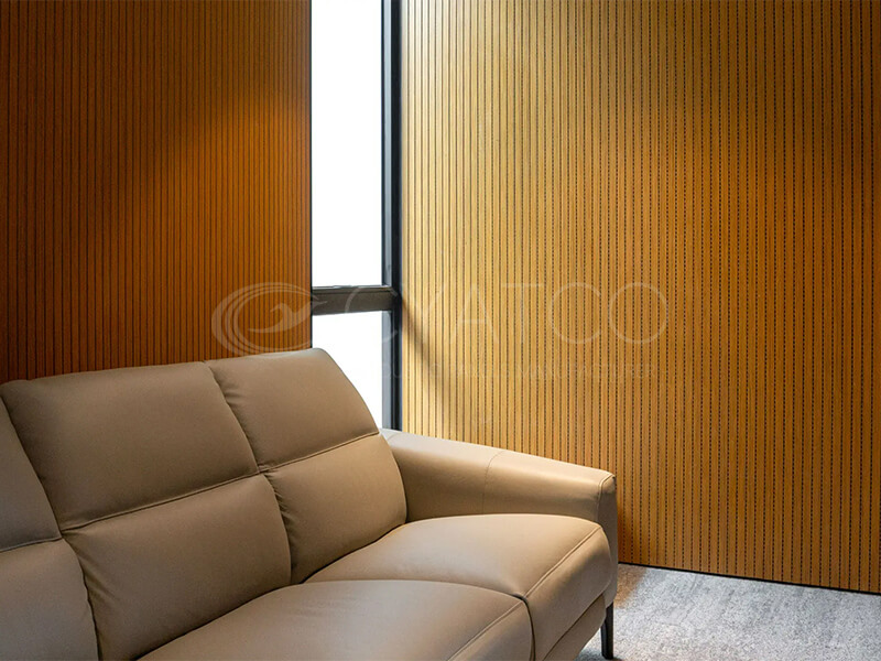 Acoustic Grooved Wood Wall Paneling Solutions (5)