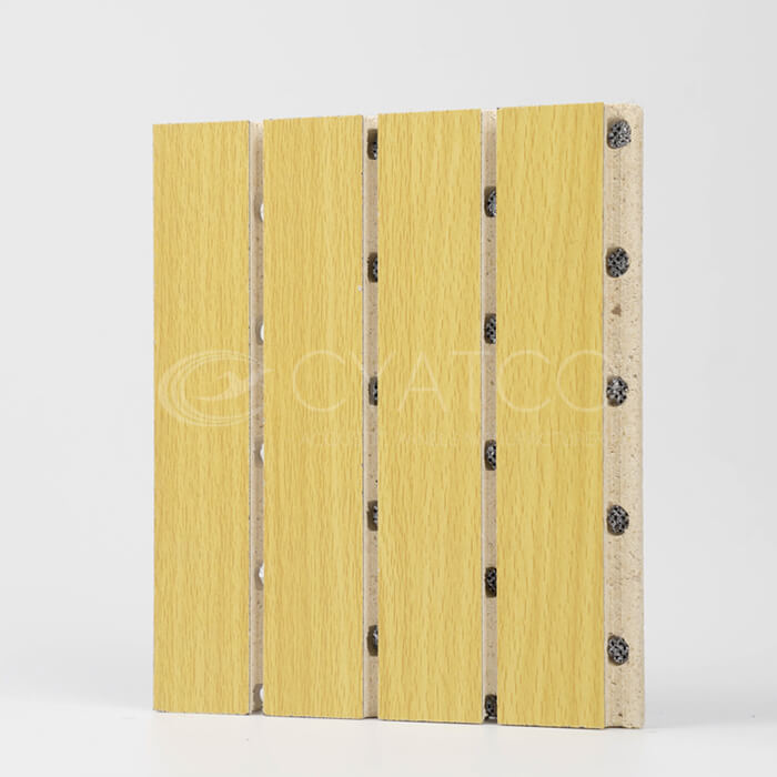 Grooved Acoustic Wood Panels