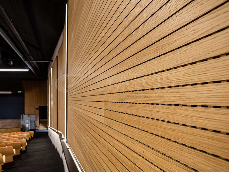 Sound Damping Grooved Wood Wall Panels (5)