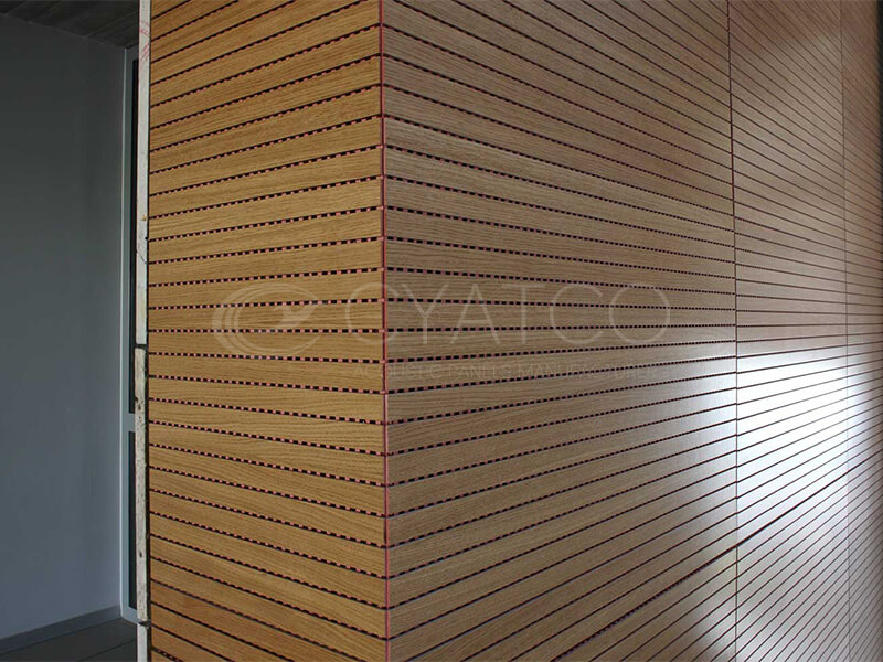 Wooden Grooved Wall Panels