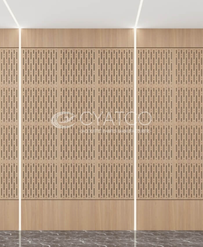 Commercial Space Perforated Wall Panel Design (5)