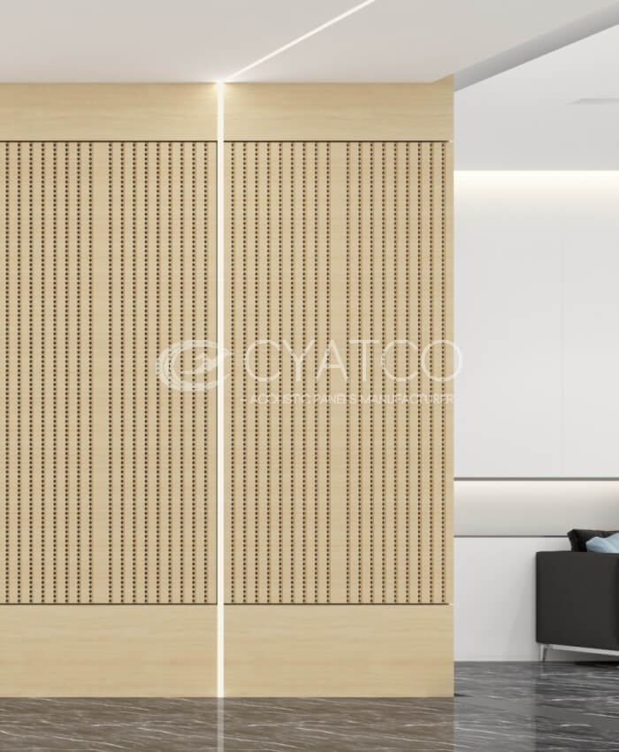 Commercial Space Perforated Wall Panel Design (8)