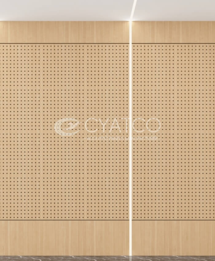 Commercial Space Perforated Wall Panel Design (9)