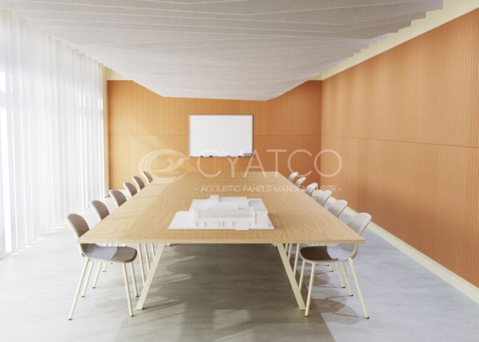 Felt Acoustic Panels in Conference centers