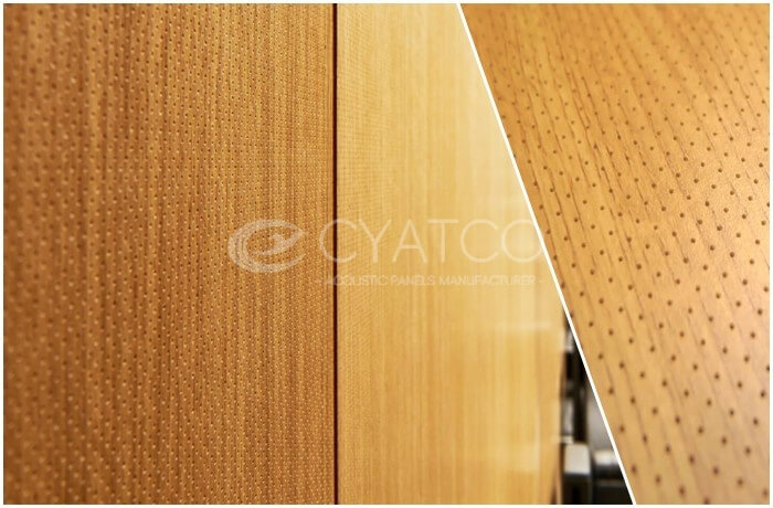 Commercial Micro Perforated Wood Acoustic Panels