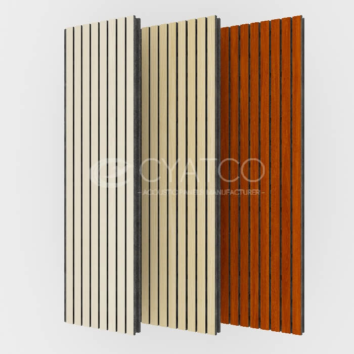 Tongue and Groove Wood Acoustic Cladding (1)